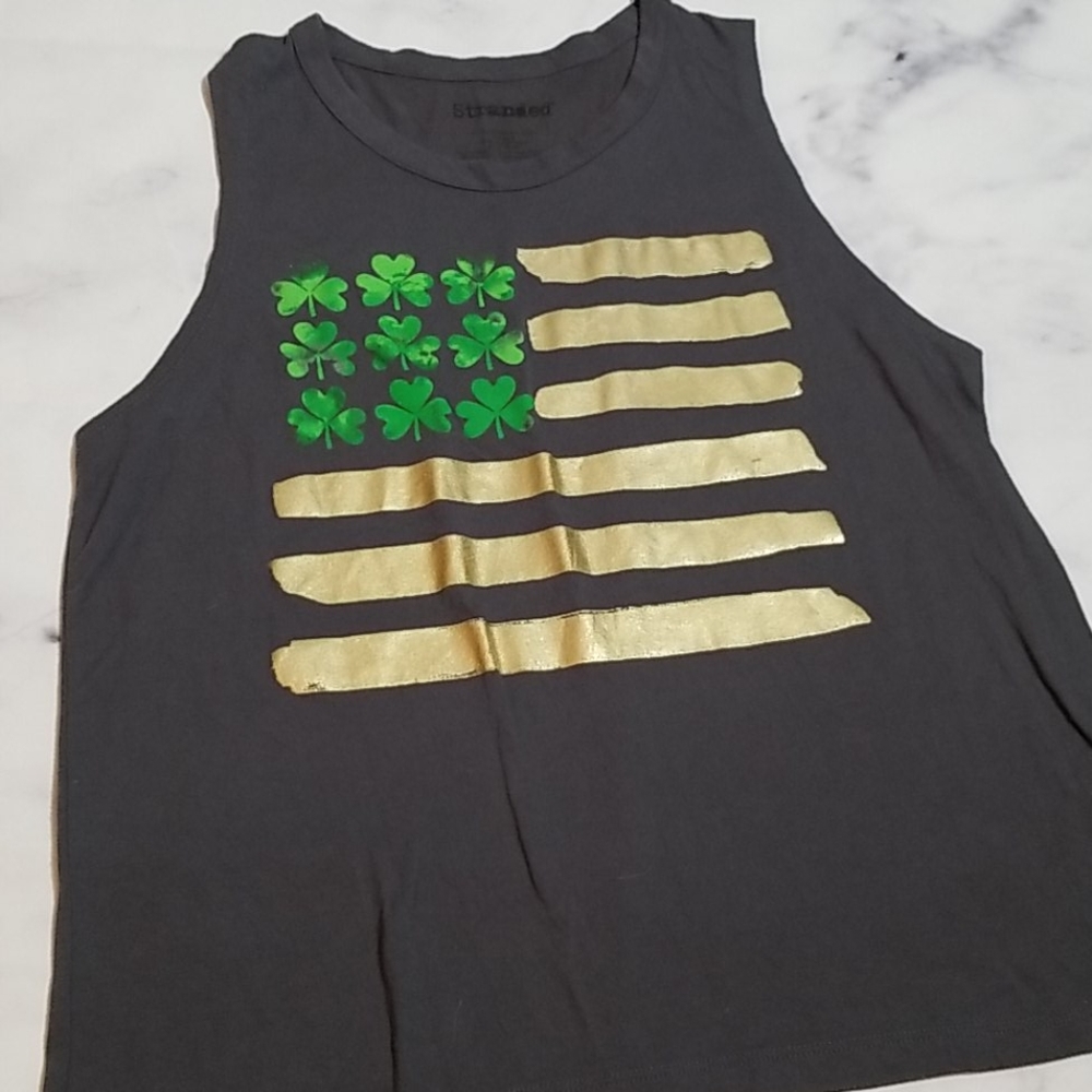 Stranded St. Patty's Day Tank